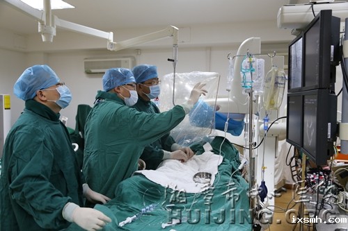 我院成功开展湖南省首例左心耳封堵术